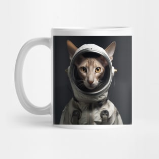 Astronaut Cat in Space - Oriental Shorthair Mug